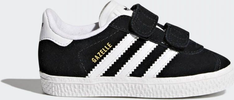 adidas Originals Gazelle Baby's Core Black/Cloud White/Cloud White Kind
