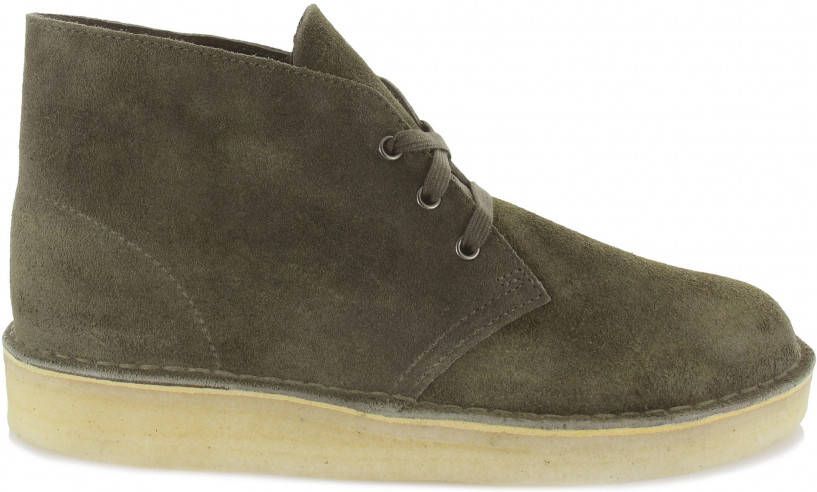 Clarks Polacco Originals Desert Boots 221 , Groen, Heren