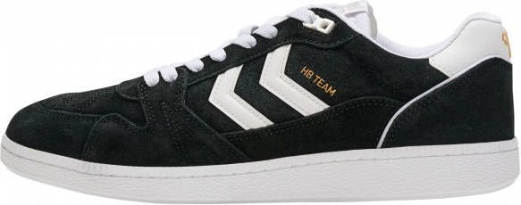 Hummel HB Team Suede Sneakers zwart