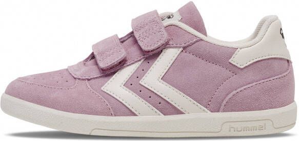 Hummel Kid's Victory Suede II Sneakers roze