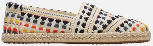 TOMS Alpargata Rope Dames Ecru/Assorti / Gemengd