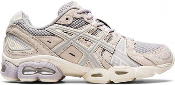 ASICS Gel Nimbus 9 sneaker met leren details