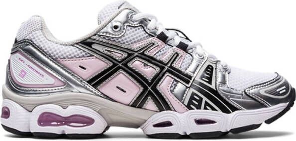 ASICS Gel Nimbus sneaker met leren details