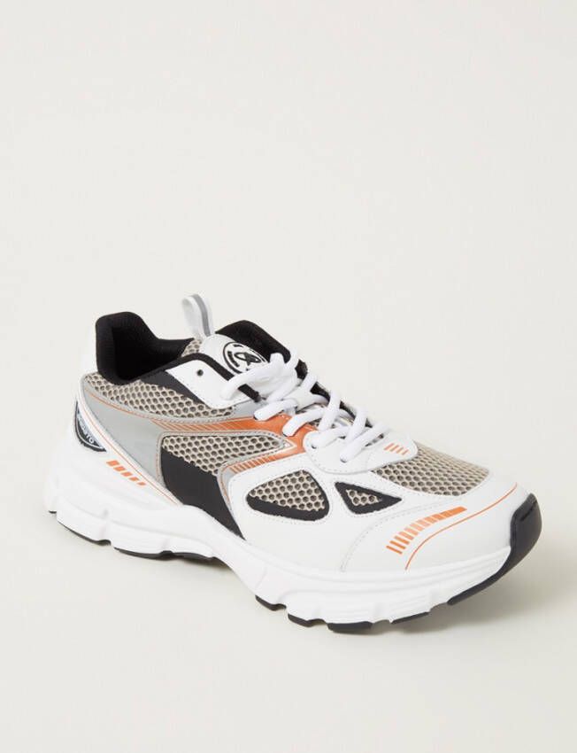 Axel Arigato Marathon Runner sneaker met kalfsleren details