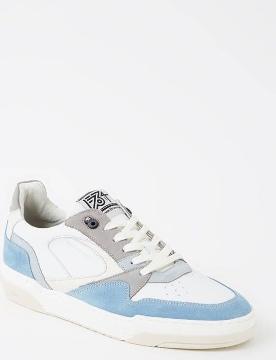 Floris van Bommel De Dunker 03.05 sneaker met nubuck en su&#xE8, de details