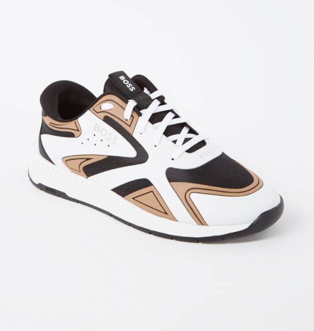 Hugo Boss Titanium Runn sneaker met mesh details