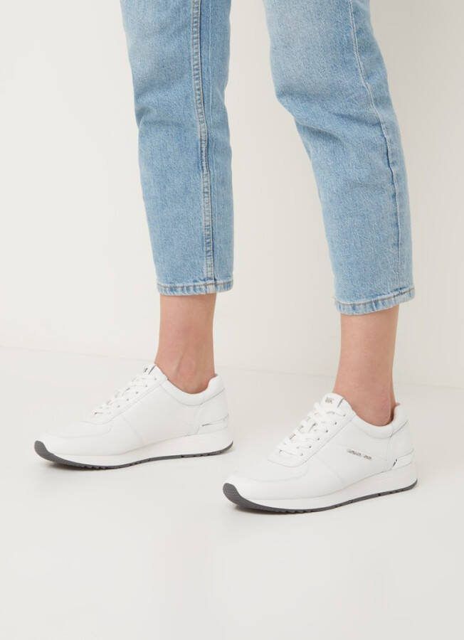 Michael Kors Allie Trainer leren sneakers wit