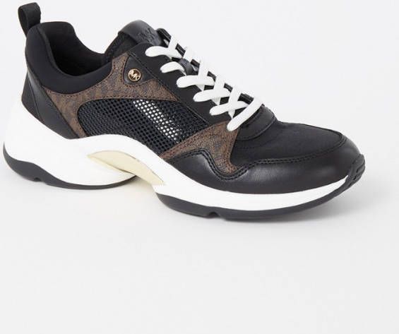 Michael Kors Orion sneaker met mesh details