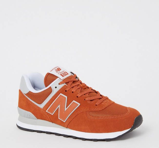 New Balance Sneakers 574 Oranje/Grijs/Wit