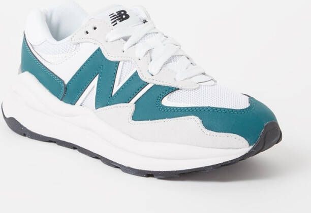New Balance 57/40 sneaker met leren details