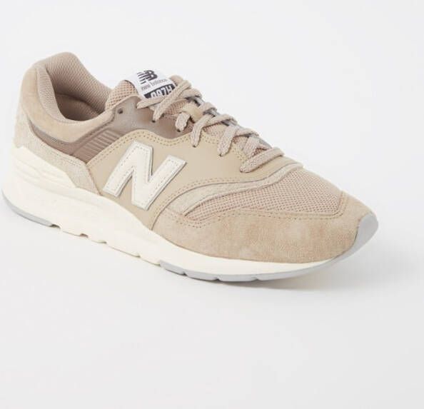 New Balance 997 sneaker met suè, de details