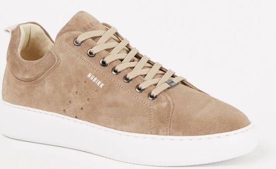 Nubikk Scott Marlin Taupe Suede Lage sneakers