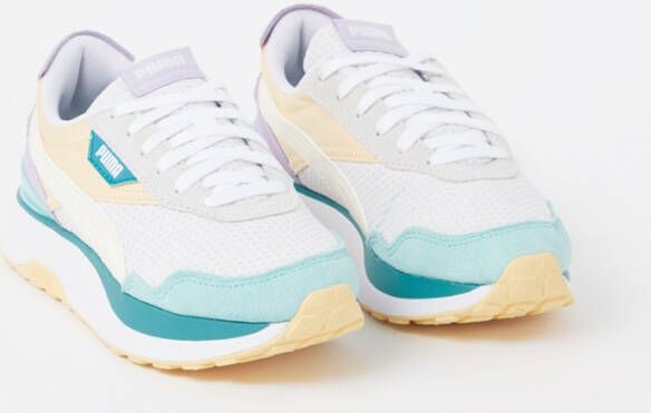 Puma Cruise Rider Peony Jr sneaker met colour blocking