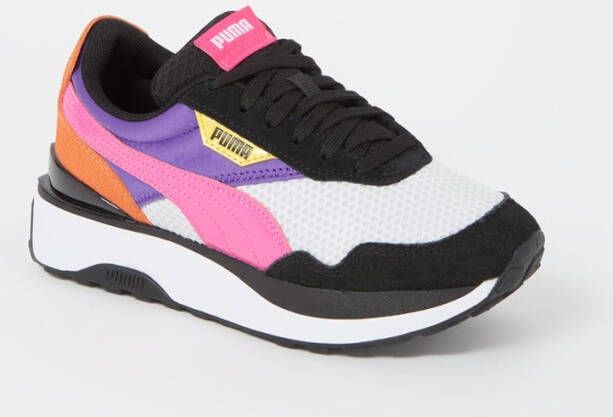 Puma Cruise Rider Peony Jr sneaker met colour blocking