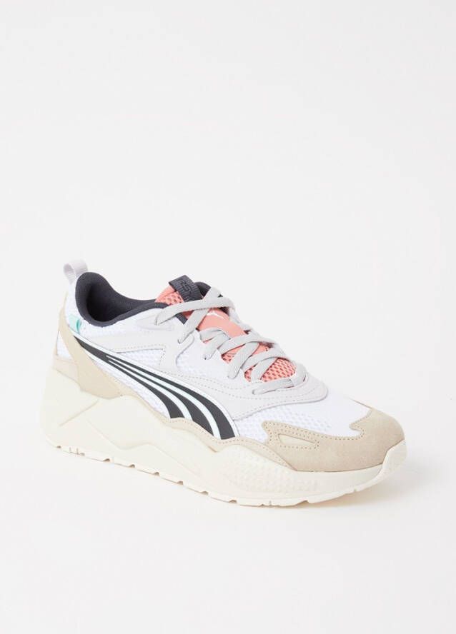 Puma RS X Efekt sneaker met nubuck en suè, de details