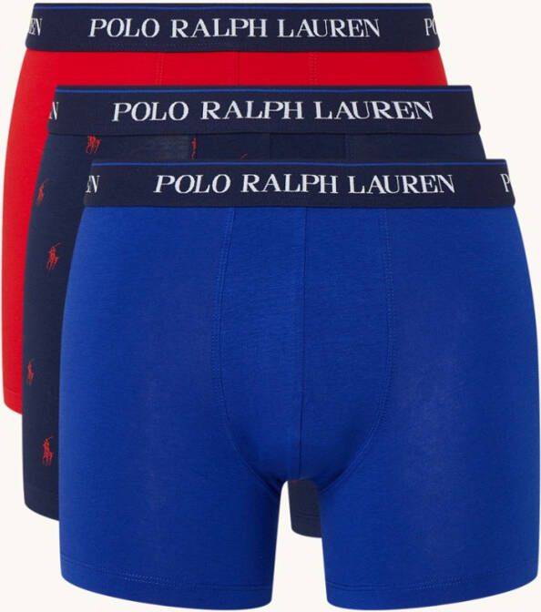 Ralph Lauren Boxershorts met logoband in 3 pack