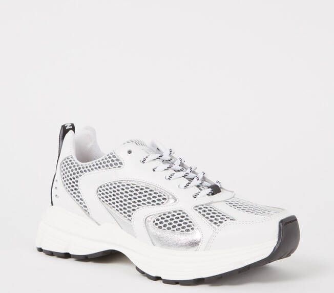 Steve Madden Plaja sneaker met leren details