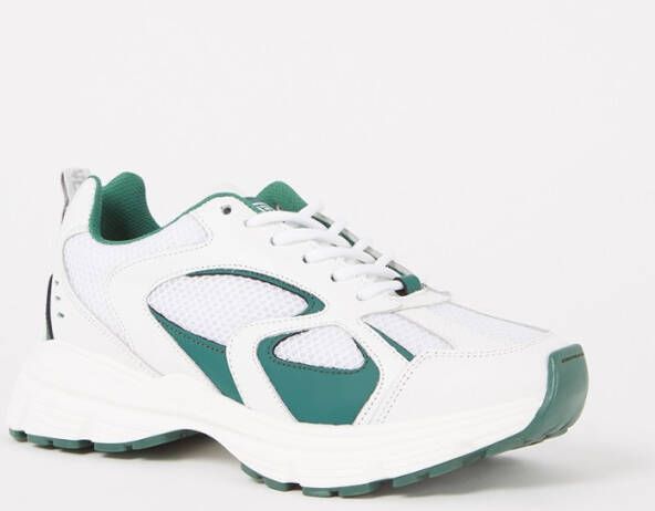 Steve Madden Plaja sneaker met leren details