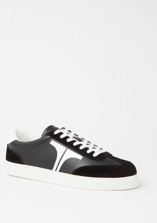 Ted Baker Robbert sneaker van leer met su&#xE8, de details