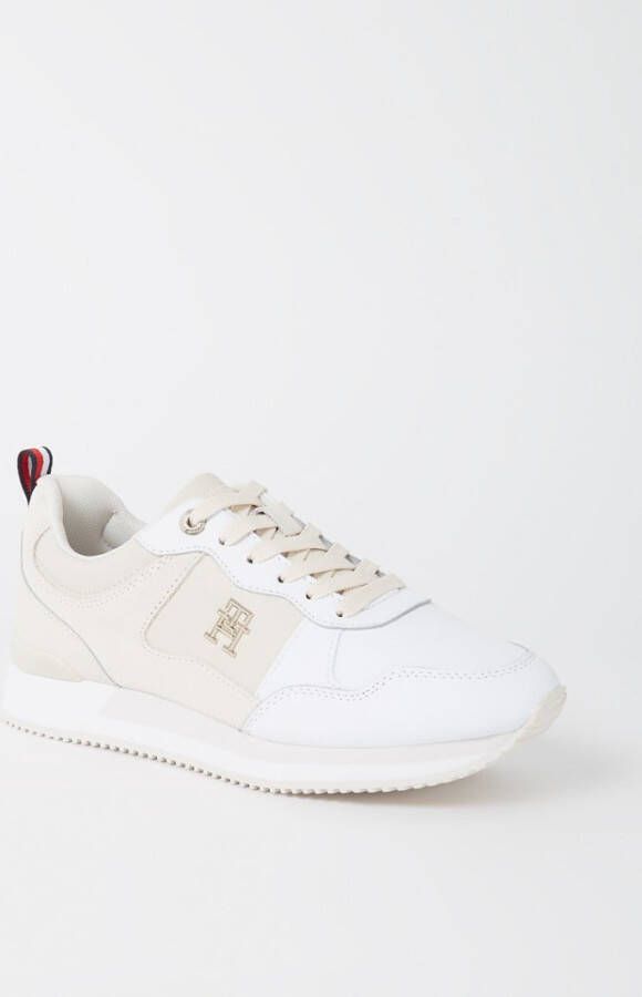 Tommy Hilfiger Essential sneaker met suè, de details