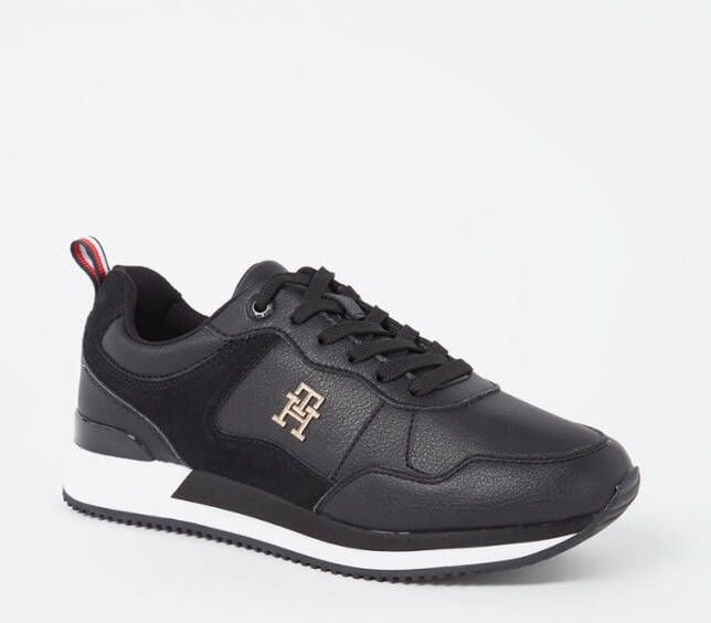Tommy Hilfiger Essential sneaker met suè, de details