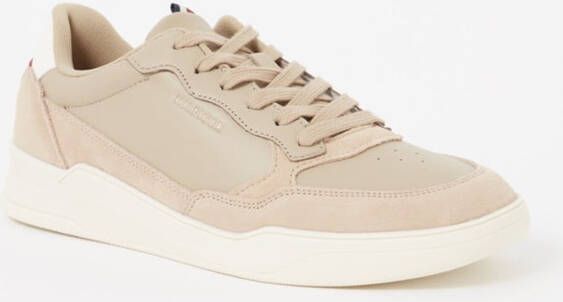 Tommy Hilfiger Sneaker van leer met suè, de details