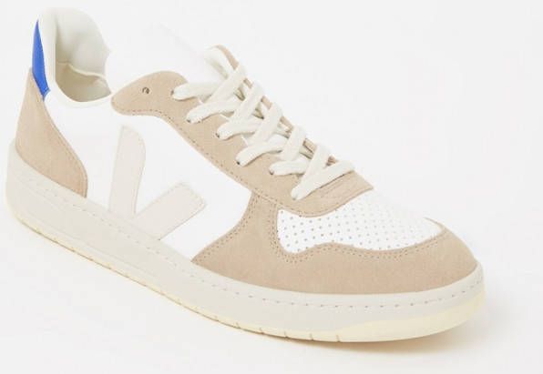 Veja V 10 sneaker met su&#xE8, de details