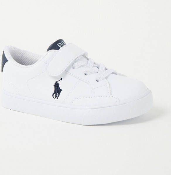 POLO Ralph Lauren Theron IV PS sneakers wit/donkerblauw
