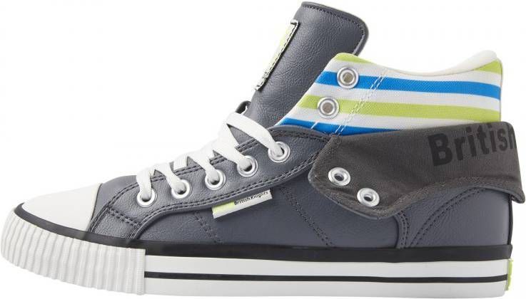british knights ROCO Heren hoge sneakers print Grijs