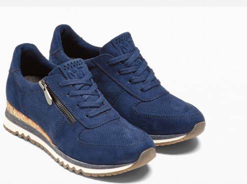 Marco Tozzi 23763 Veterschoenen Blauw | Van Camp