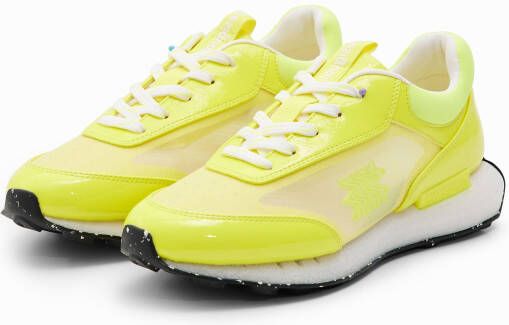 Desigual Runner sneakers met transparante onderdelen