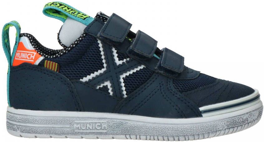 Munich Sneaker Jongens Blauw