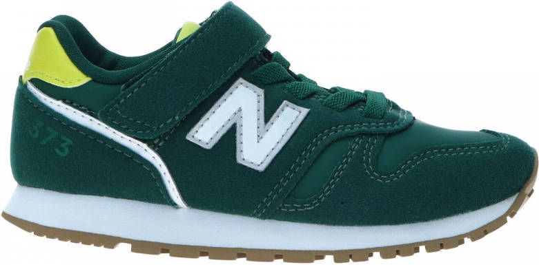 New balance 373 Sneaker Jongens Wit/Groen/Geel