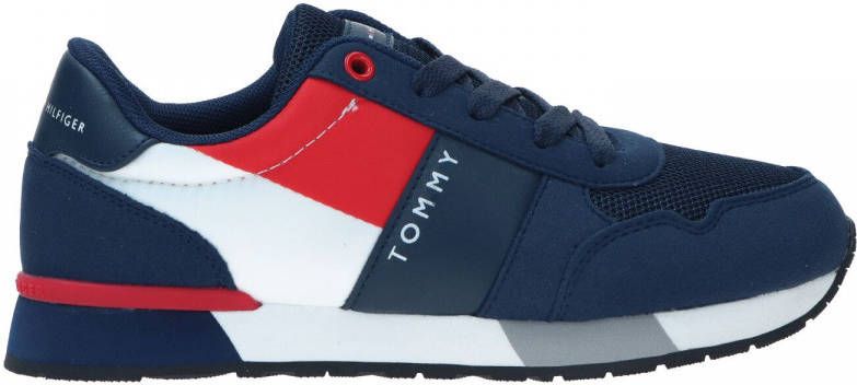 Tommy hilfiger Lebron Sneaker Jongens Blauw/Multi