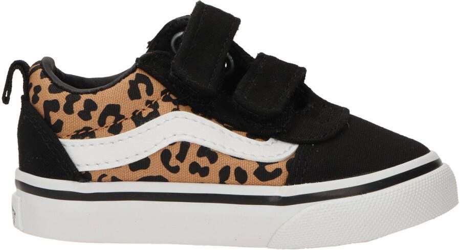 Vans Ward V Klittenband Sneaker Meisjes Zwart