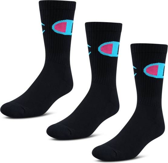 Champion 3Pk Crew Unisex Sokken