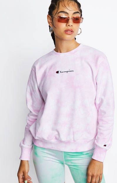 Champion Hoodies & Sweatvesten Roze Dames