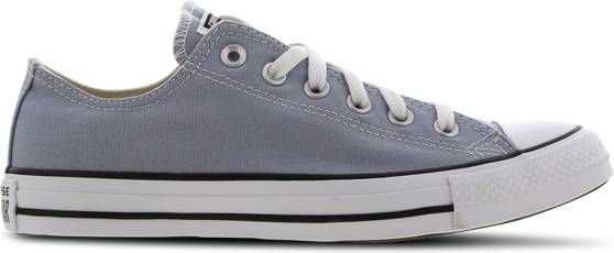 Converse Chuck Taylor All Star Low Dames Schoenen Blue Leer