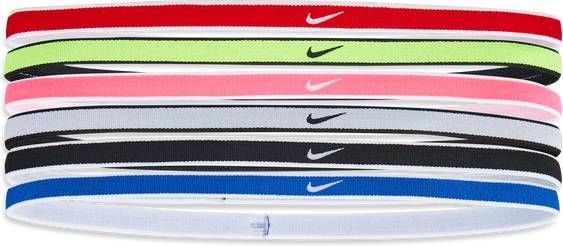 Nike Swoosh Headband 6 Pack Unisex Sport Accessoires