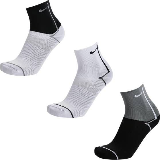 Nike Everyday Plus Lightweight Trainingsenkelsokken voor dames (3 paar) Multi-Color