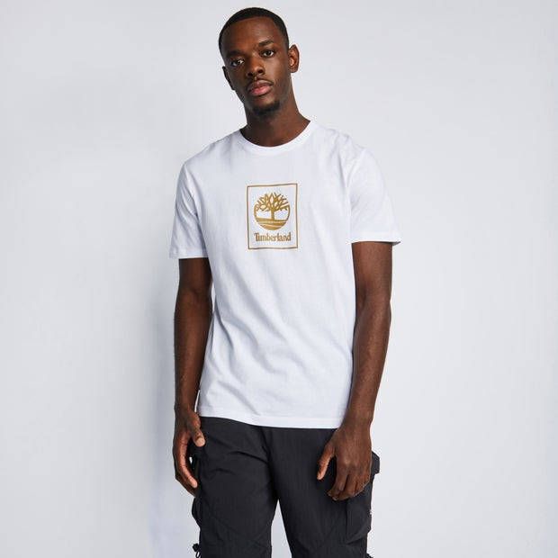 Timberland Stack Logo Heren T Shirts
