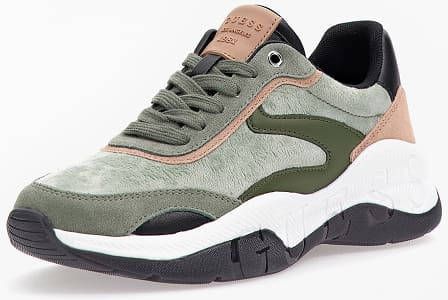 Guess Kinlee Hardloopschoenen Suède Detail