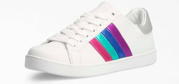 Guess Sneaker Jacobb Gelamineerde Inzetten