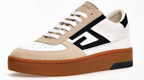 Guess Sneaker Silea Gemengd Leer