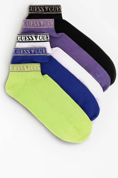 Guess Sneaker Sokken 5 Delig Logo