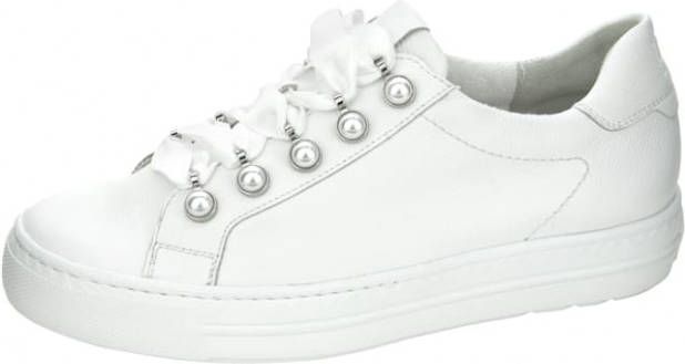 Paul Green Sneaker met modieuze oogjes Wit