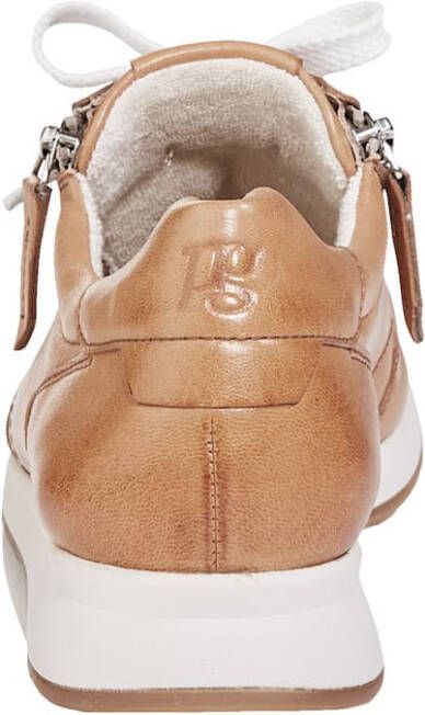 Paul Green Veterschoen Rits aan beide kanten Cognac