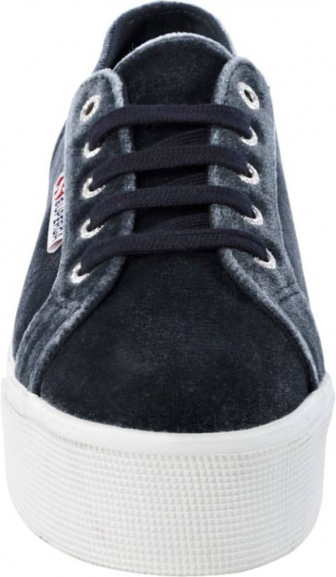 Lage Sneakers Superga 2790 Velvetchenillew 004 Grey Dk