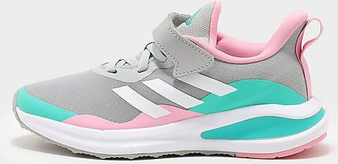 Adidas FortaRun Elastic Lace Top Strap Hardloopschoenen Grey Two/Cloud White/Mint Rush