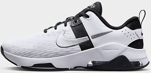 Nike Zoom Bella 6 Premium Trainingsschoenen voor dames White/Black/Metallic Platinum/Multi Colour Dames